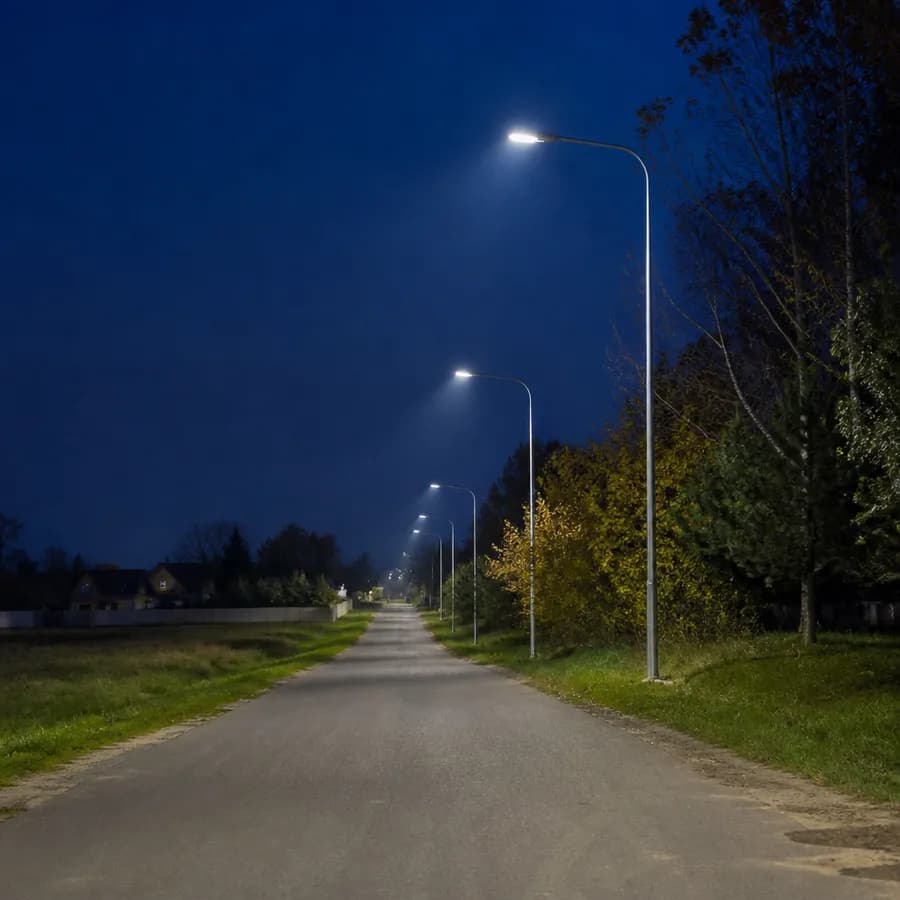 Zakończono budowę oświetlenia w Paprotni i Rzeszotkowie