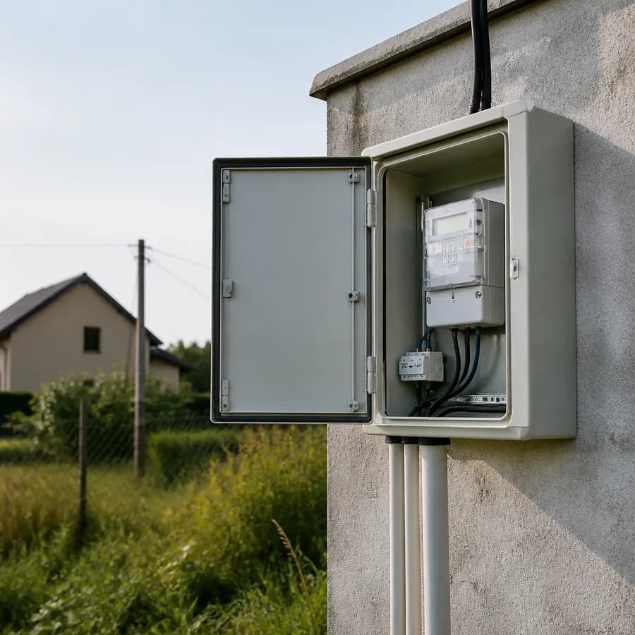 Wymiana urządzeń pomiarowych w trzech miejscowościach gminy Skórzec